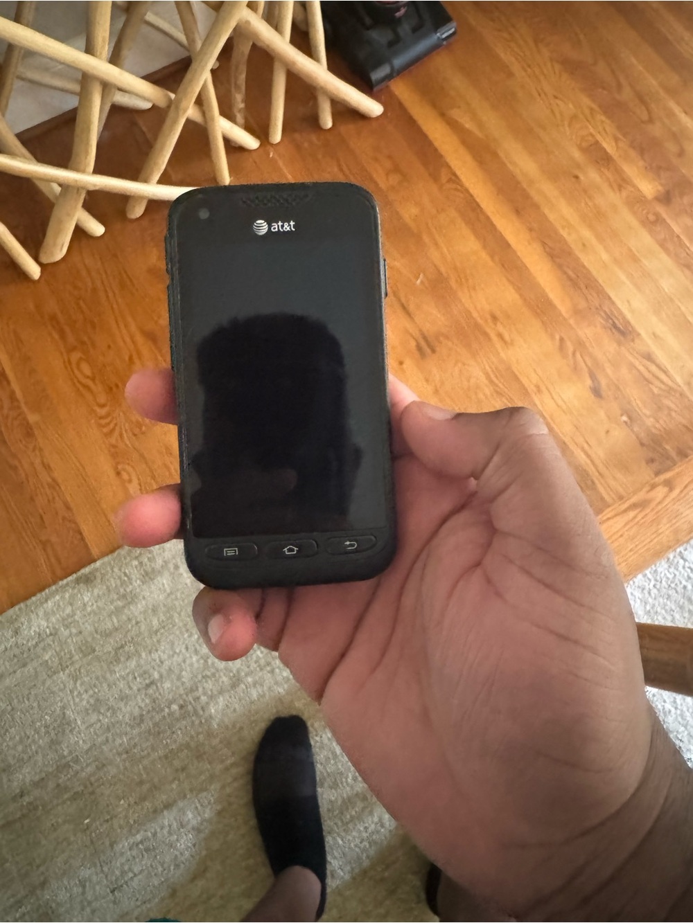 Samsung Galaxy Rugby Pro SGH-I547 AT&T Smartphone – Works – Vintage/Older Model - Picture 7 of 7